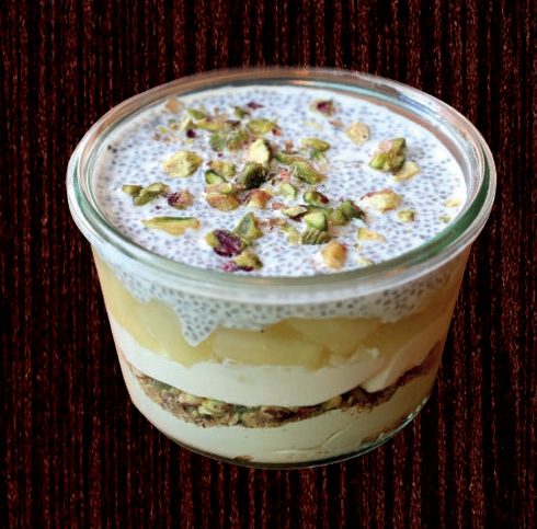 Chia pistachio